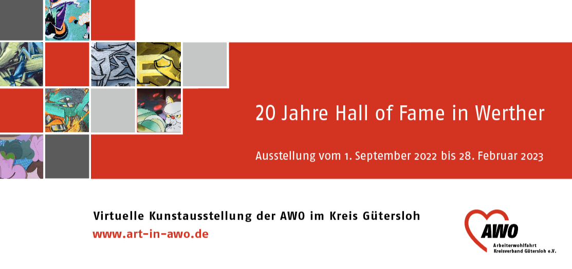 Bildmotiv Ausstellungskarte 20 Jahre Hall of Fame Werther